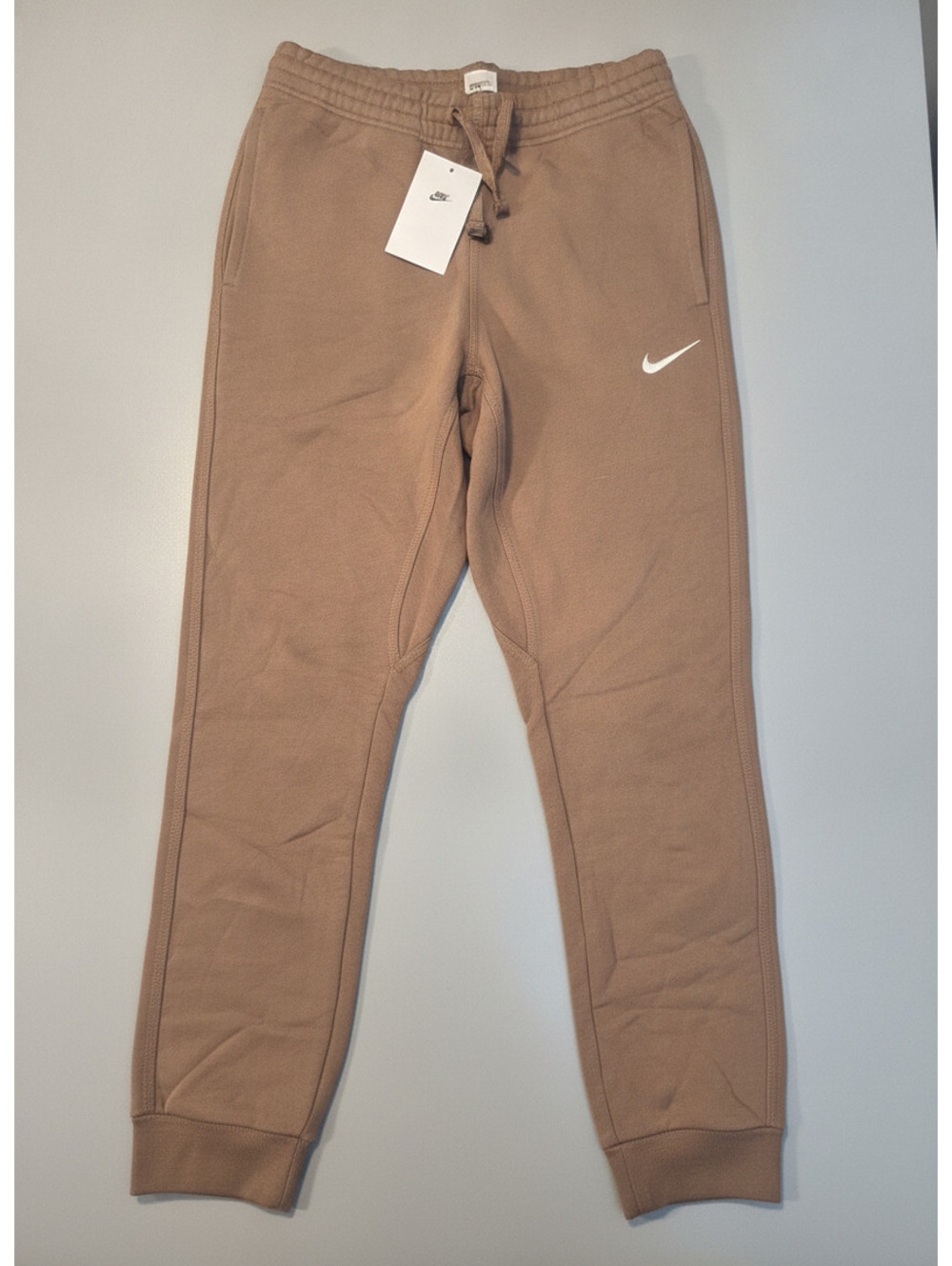 Nike Men's Standard Fit Taper Leg Sweatpants Size S Tan